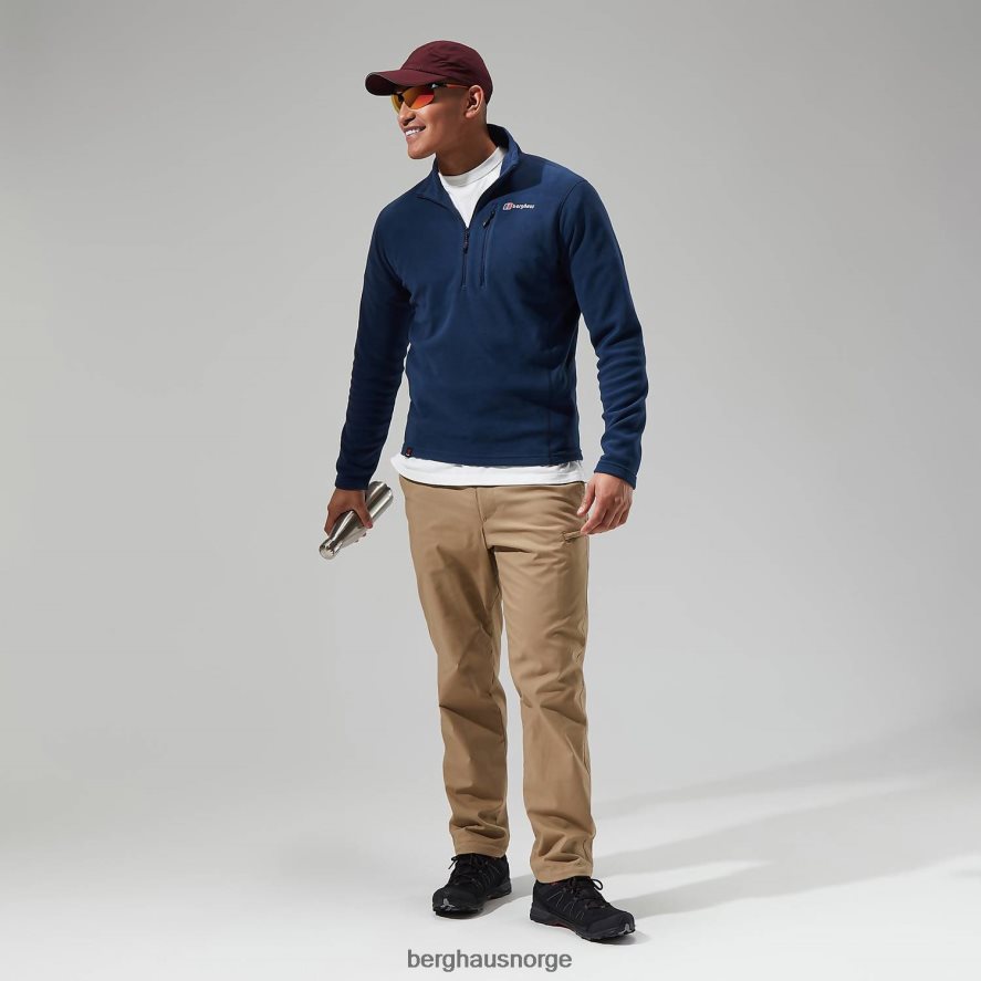 prisme micro polartec halv glidelås fleece Berghaus menn mørke blå F262D6156 klær