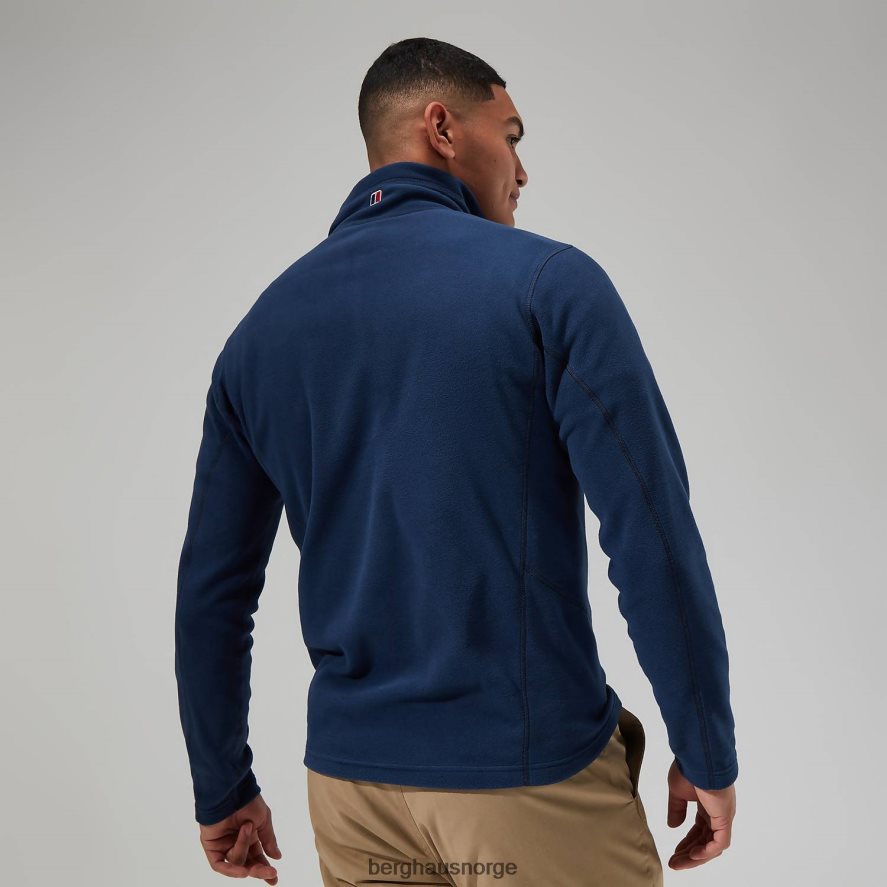 prisme micro polartec halv glidelås fleece Berghaus menn mørke blå F262D6156 klær