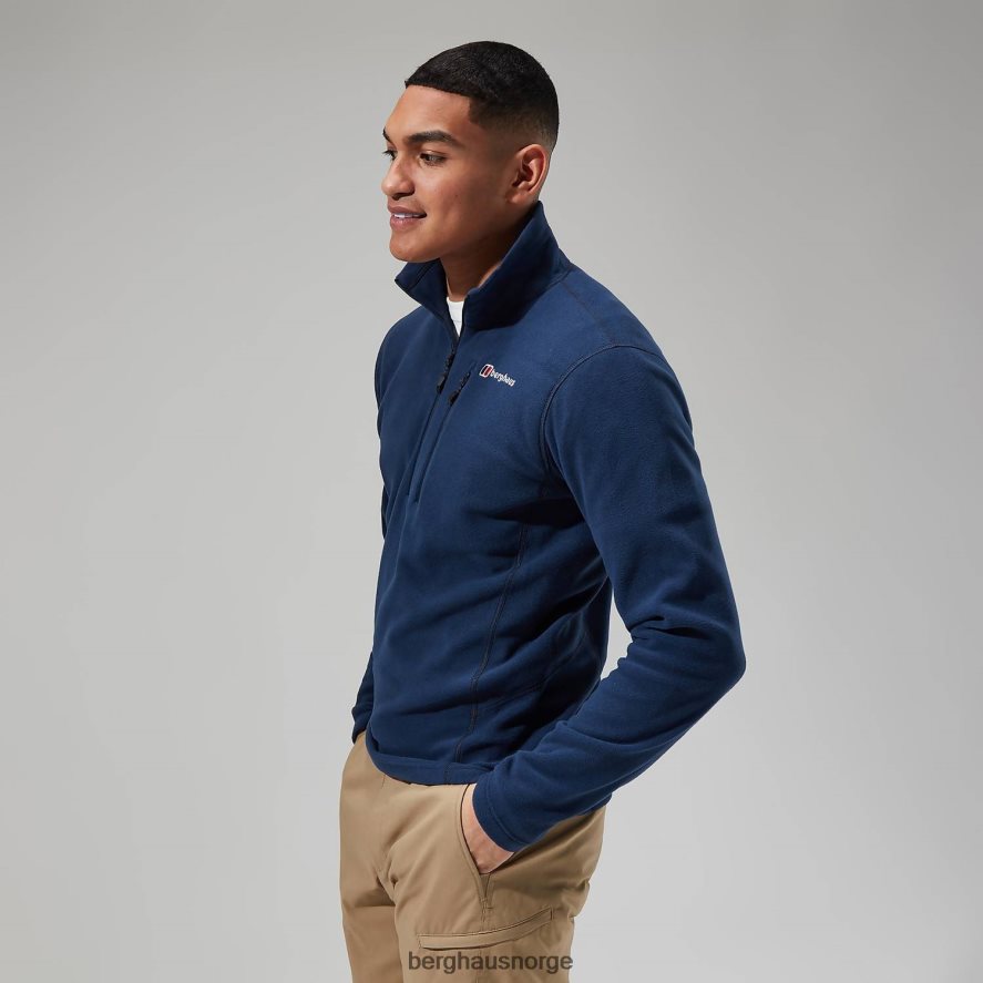prisme micro polartec halv glidelås fleece Berghaus menn mørke blå F262D6156 klær