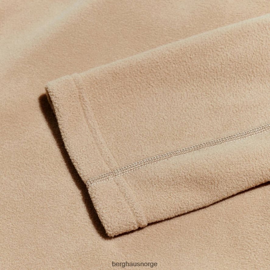 prisme micro polartec halv glidelås fleece Berghaus menn naturlig F262D6116 klær