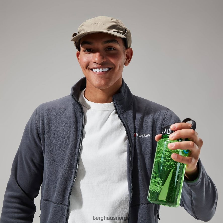 prisme micro polartec interaktiv jakke Berghaus menn mørk grå F262D6107 klær