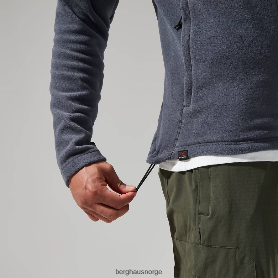 prisme micro polartec interaktiv jakke Berghaus menn mørk grå F262D6107 klær