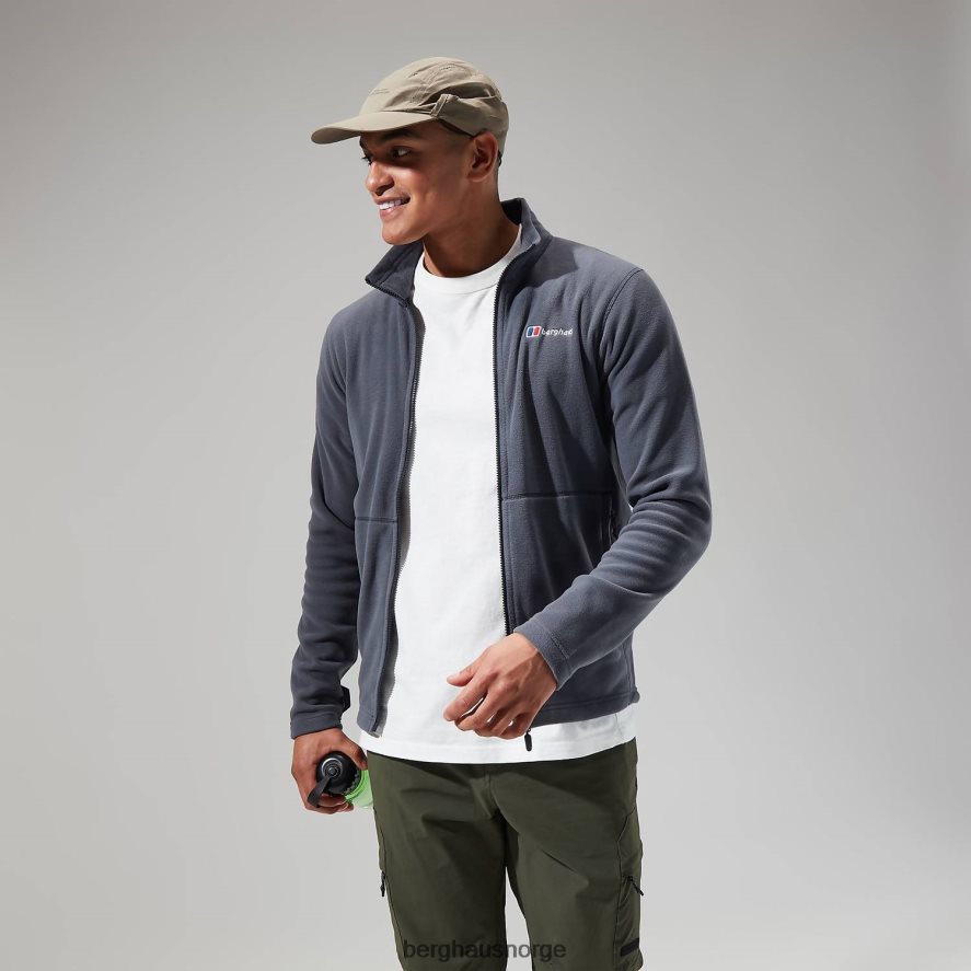 prisme micro polartec interaktiv jakke Berghaus menn mørk grå F262D6107 klær