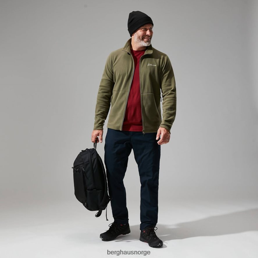 prisme micro polartec interaktiv jakke Berghaus menn mørk grønn F262D6169 klær
