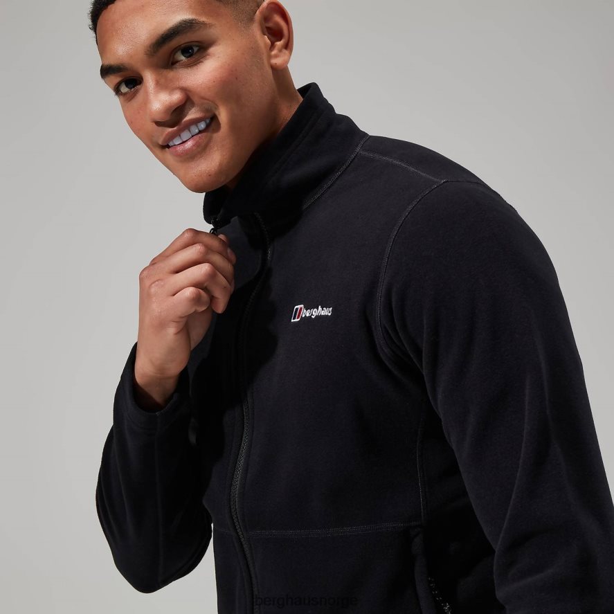 prisme micro polartec interaktiv jakke Berghaus menn svart F262D6106 klær