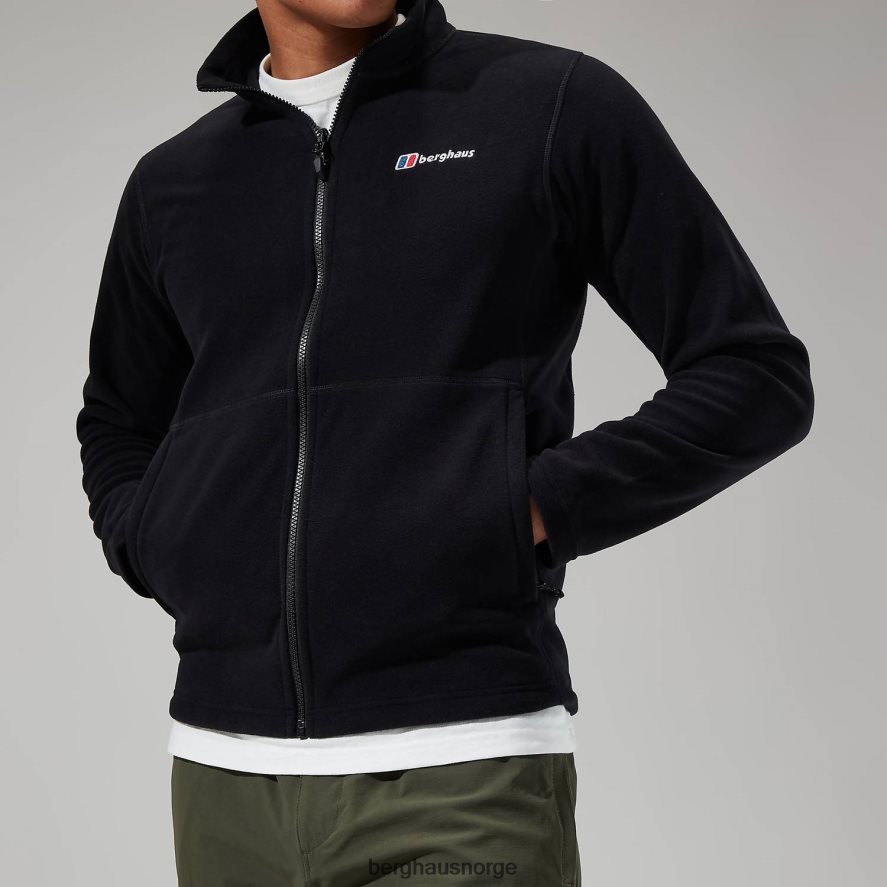 prisme micro polartec interaktiv jakke Berghaus menn svart F262D6106 klær