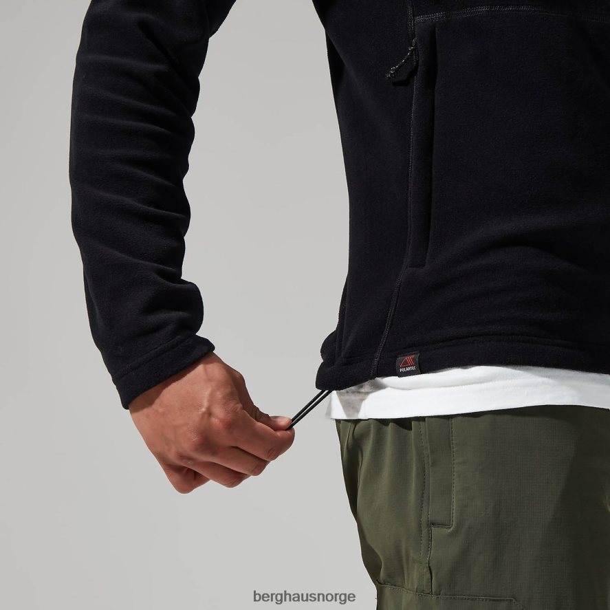 prisme micro polartec interaktiv jakke Berghaus menn svart F262D6106 klær