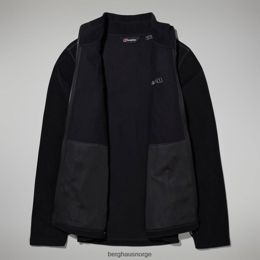 prisme micro polartec interaktiv jakke Berghaus menn svart F262D6106 klær