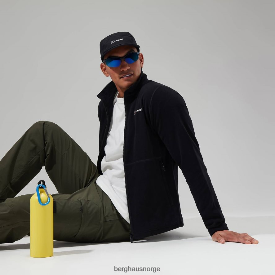 prisme micro polartec interaktiv jakke Berghaus menn svart F262D6106 klær