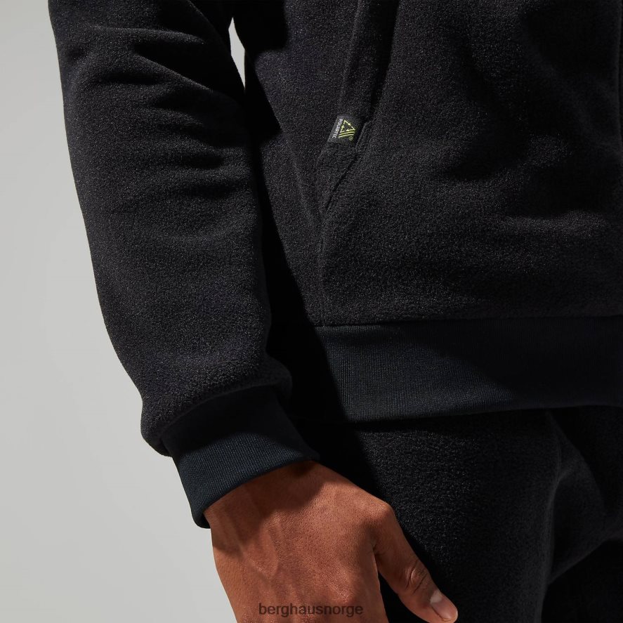 prisme polartec hettejakke Berghaus menn kulsvart F262D6166 klær