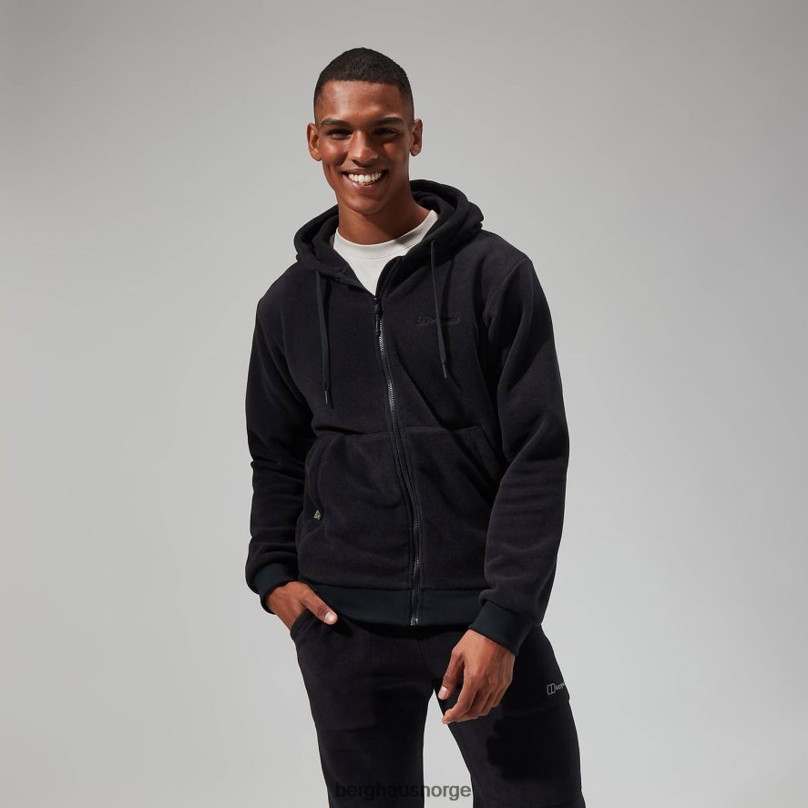 prisme polartec hettejakke Berghaus menn kulsvart F262D6166 klær