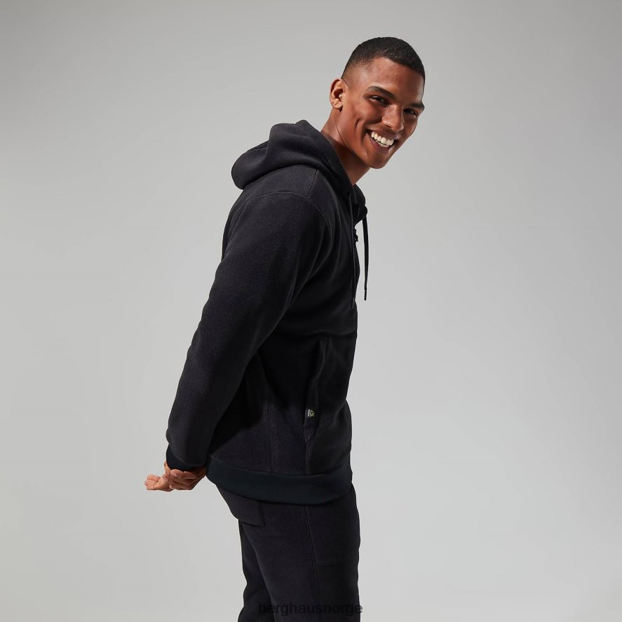 prisme polartec hettejakke Berghaus menn kulsvart F262D6166 klær