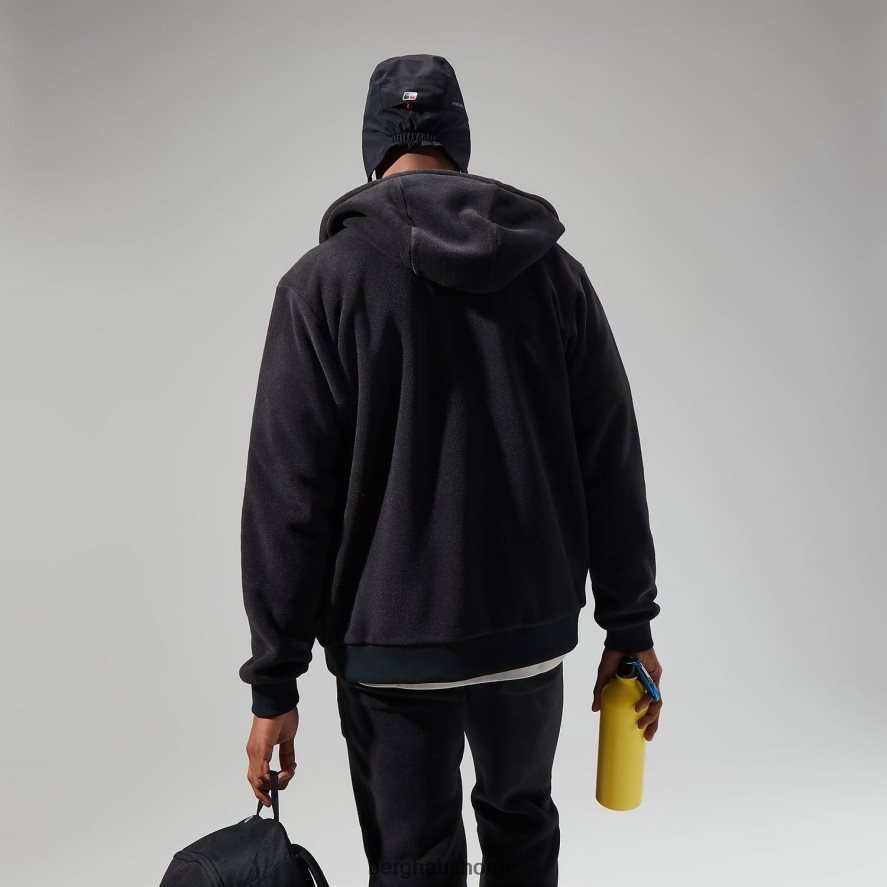 prisme polartec hettejakke Berghaus menn kulsvart F262D6166 klær