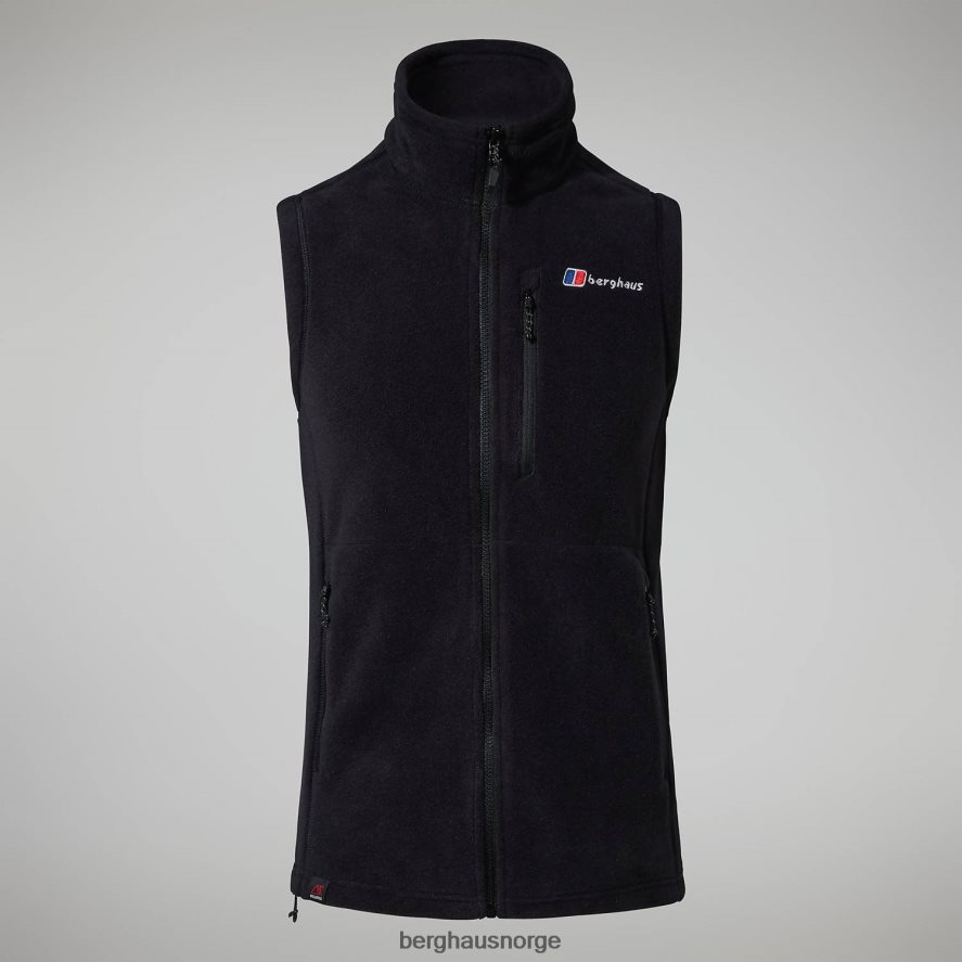 prisme polartec interaktiv vest Berghaus menn svart F262D696 klær