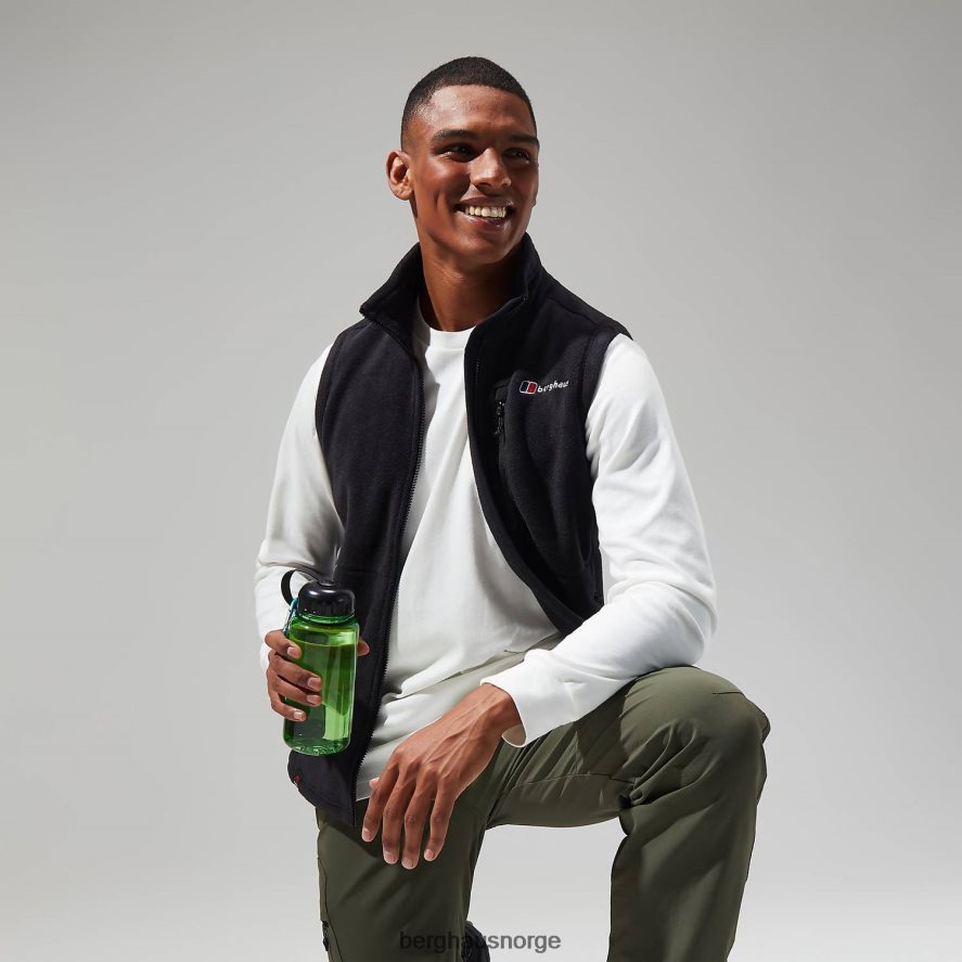 prisme polartec interaktiv vest Berghaus menn svart F262D696 klær