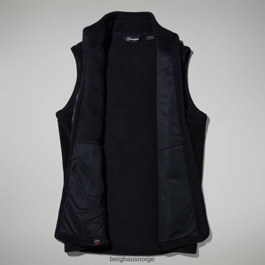 prisme polartec interaktiv vest Berghaus menn svart F262D696 klær