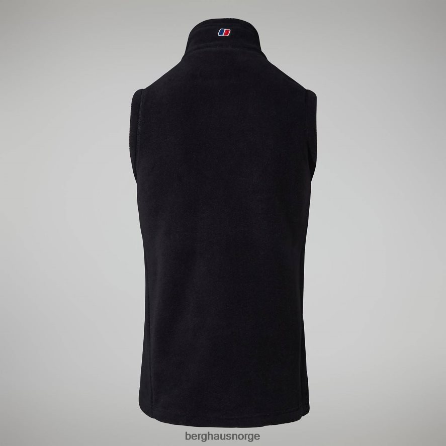 prisme polartec interaktiv vest Berghaus menn svart F262D696 klær