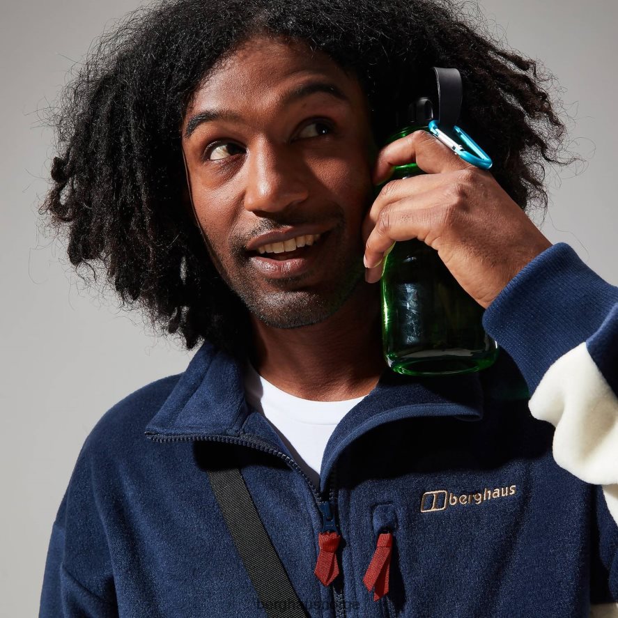 retrorise jakke Berghaus menn mørkeblå/naturlig F262D6150 klær