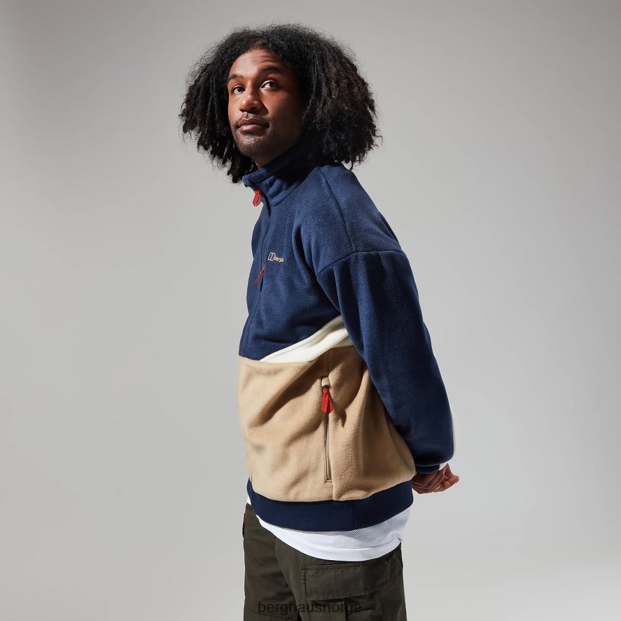 retrorise jakke Berghaus menn mørkeblå/naturlig F262D6150 klær