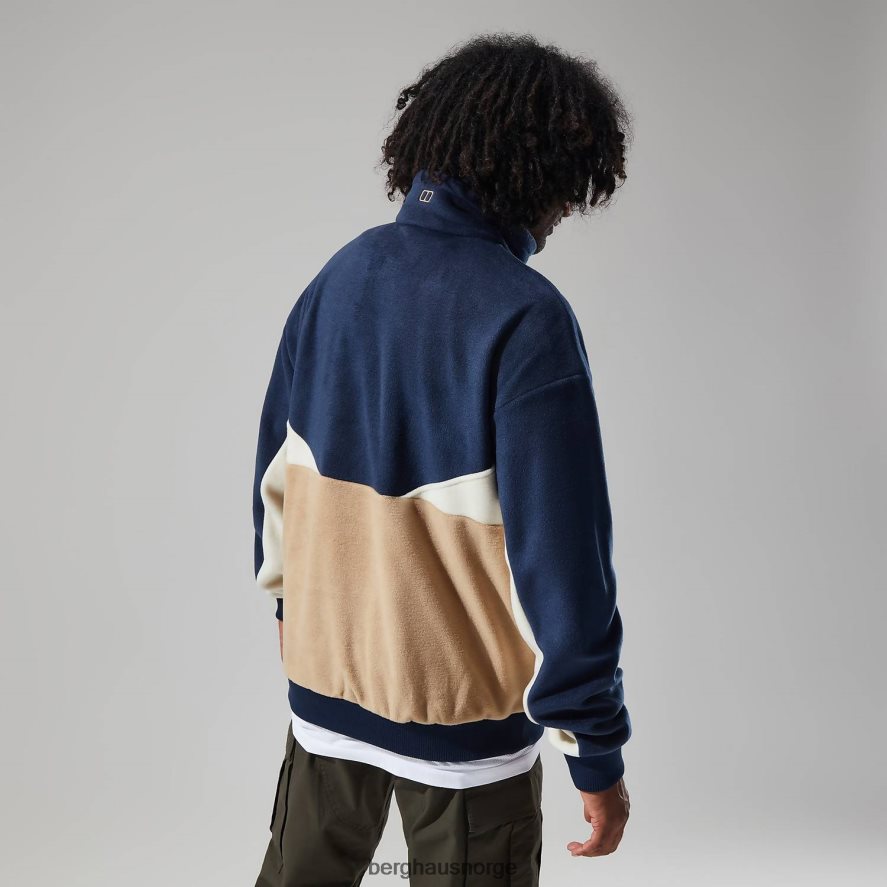 retrorise jakke Berghaus menn mørkeblå/naturlig F262D6150 klær