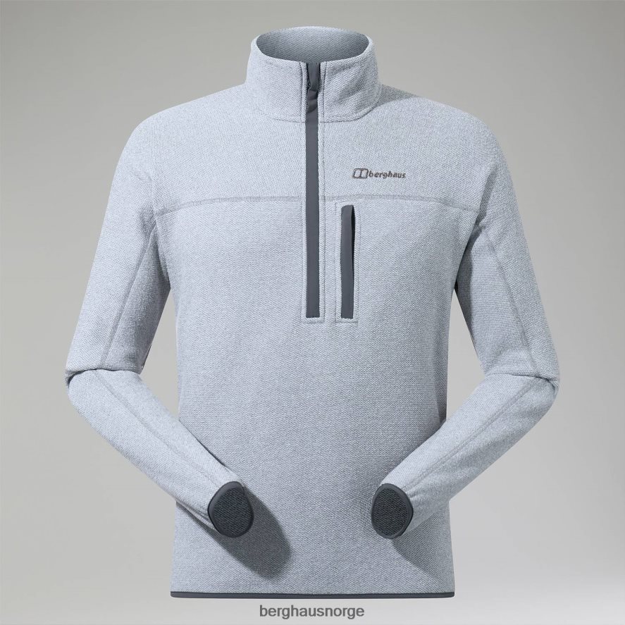 stainton 2.0 halv glidelås Berghaus menn grå F262D6121 klær