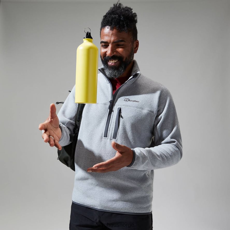 stainton 2.0 halv glidelås Berghaus menn grå F262D6121 klær