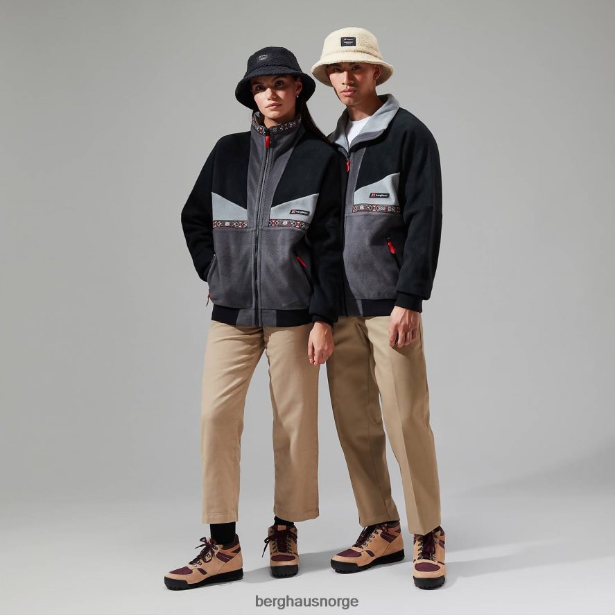 tramantana 91 fleecejakke Berghaus menn svart F262D6154 klær