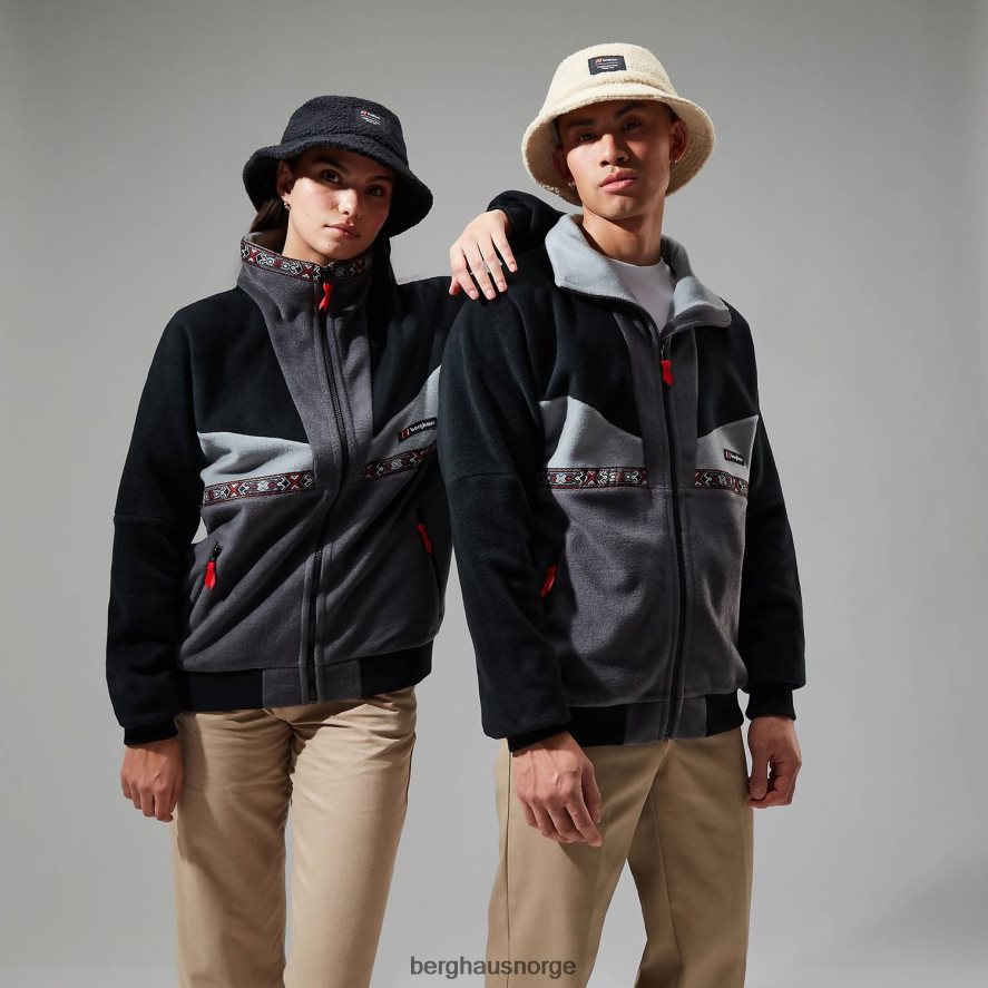 tramantana 91 fleecejakke Berghaus menn svart F262D6154 klær