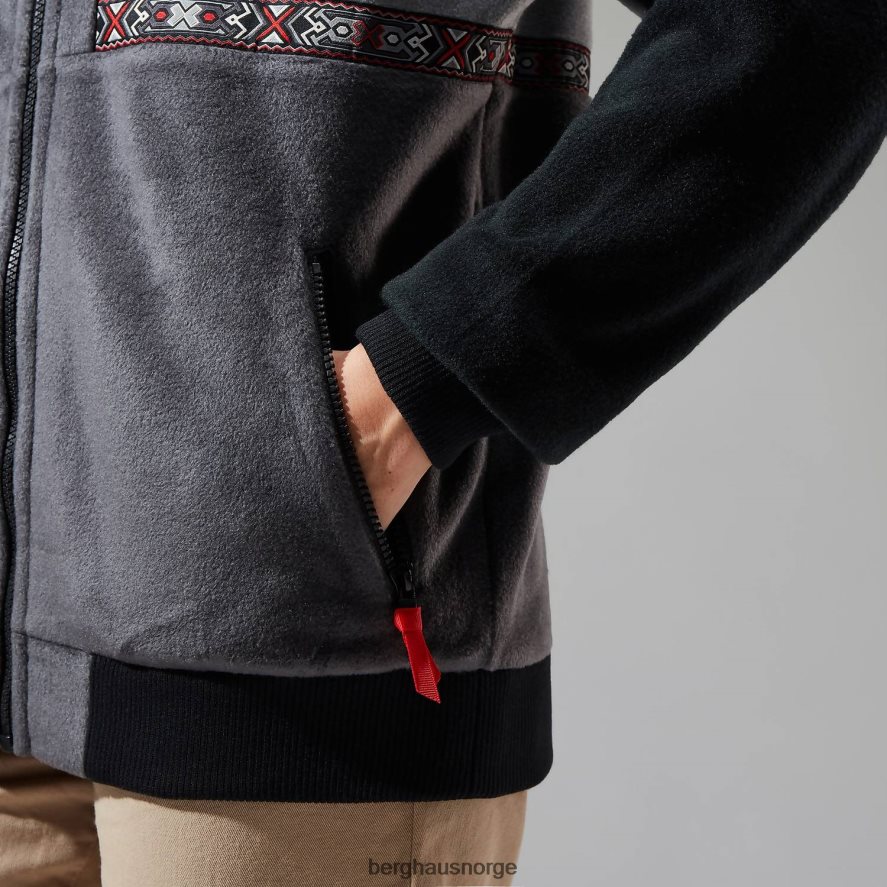 tramantana 91 fleecejakke Berghaus menn svart F262D6154 klær