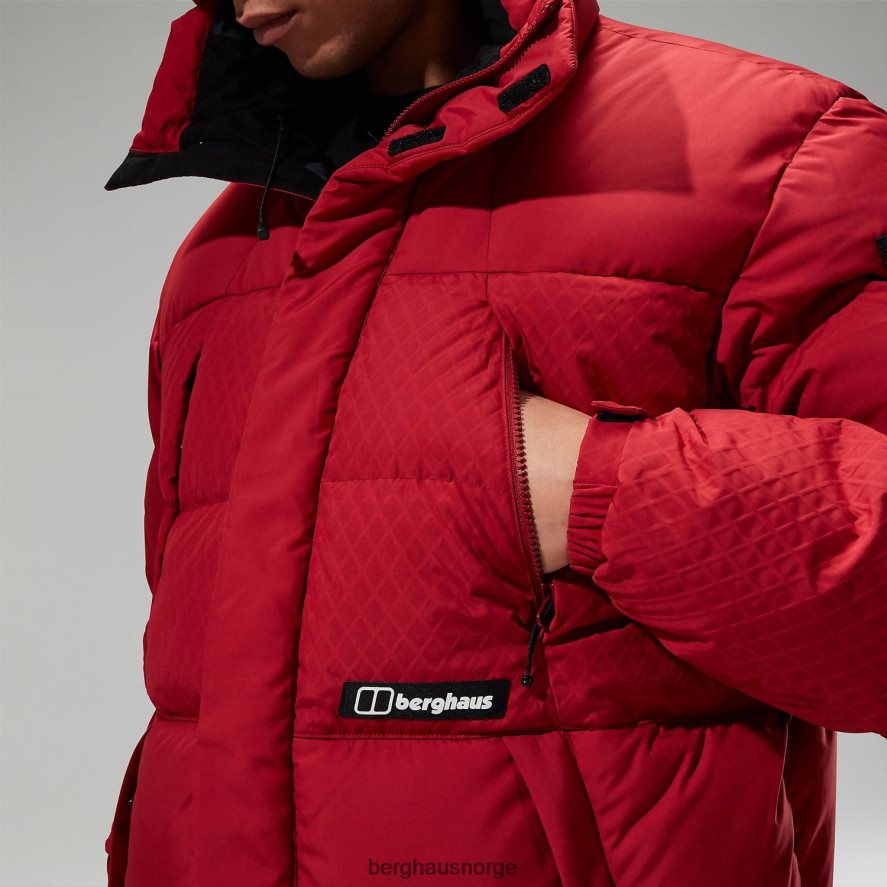 fawdon dunjakke Berghaus menn rød dahlia/kulsort F262D658 klær