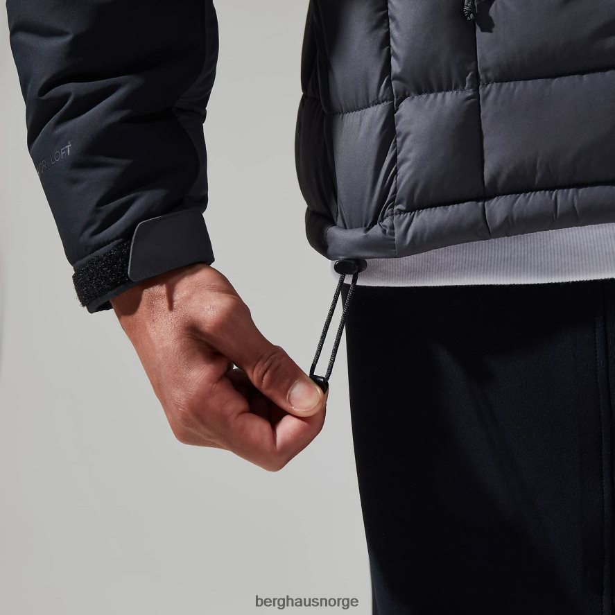 menahan isolert hettejakke Berghaus menn grå nålestripe/kulsort F262D690 klær