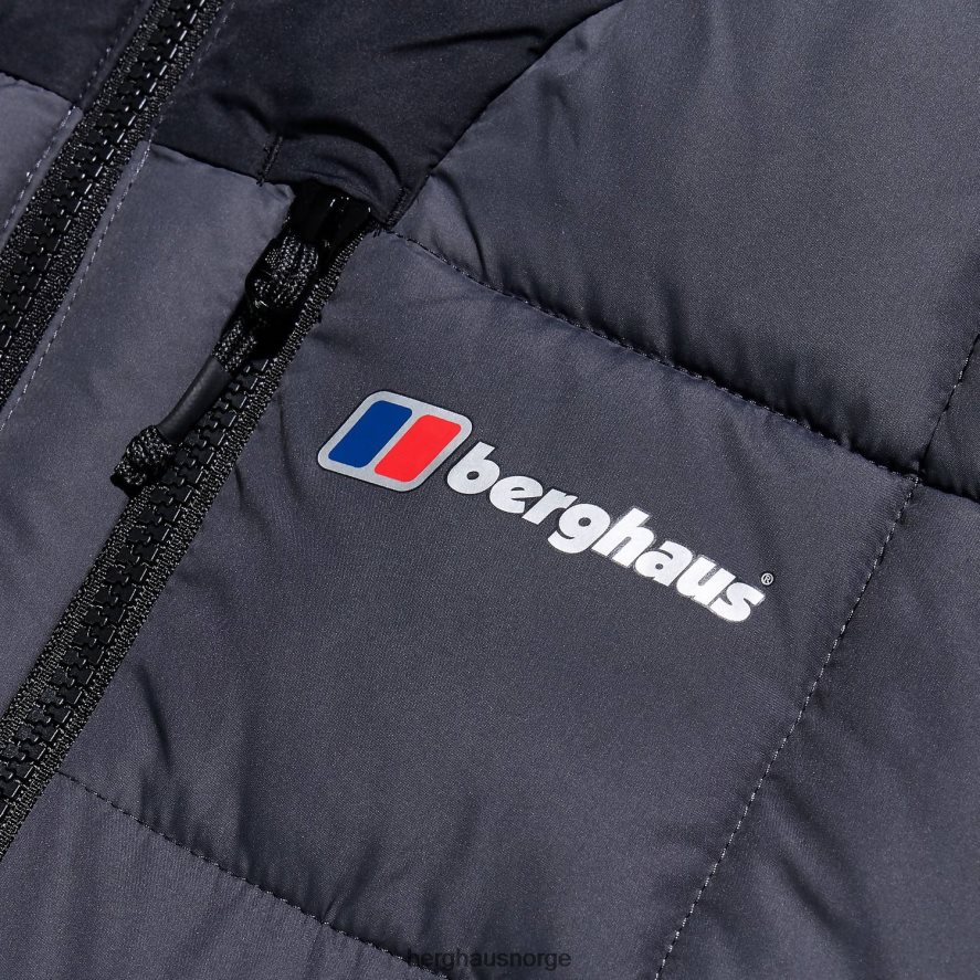 menahan isolert hettejakke Berghaus menn grå nålestripe/kulsort F262D690 klær