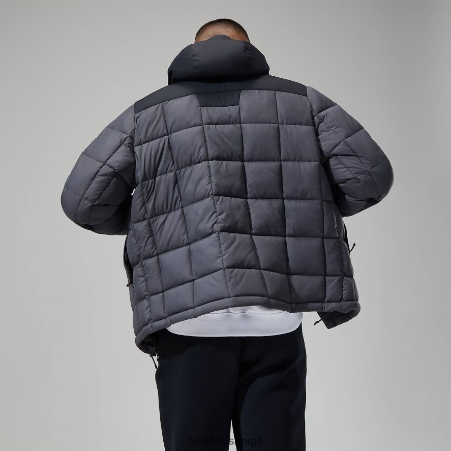 menahan isolert hettejakke Berghaus menn grå nålestripe/kulsort F262D690 klær