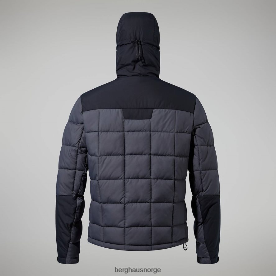 menahan isolert hettejakke Berghaus menn grå nålestripe/kulsort F262D690 klær