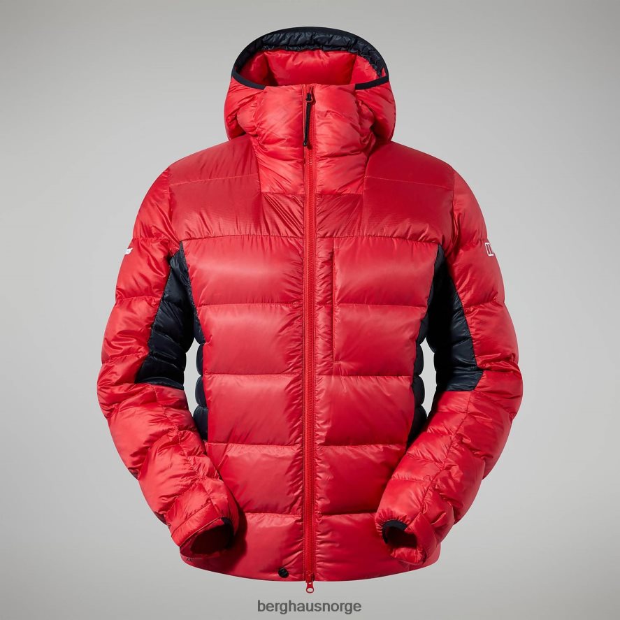 mtn arete ultra dun hettegenser Berghaus menn gojibær/kulsort F262D670 klær