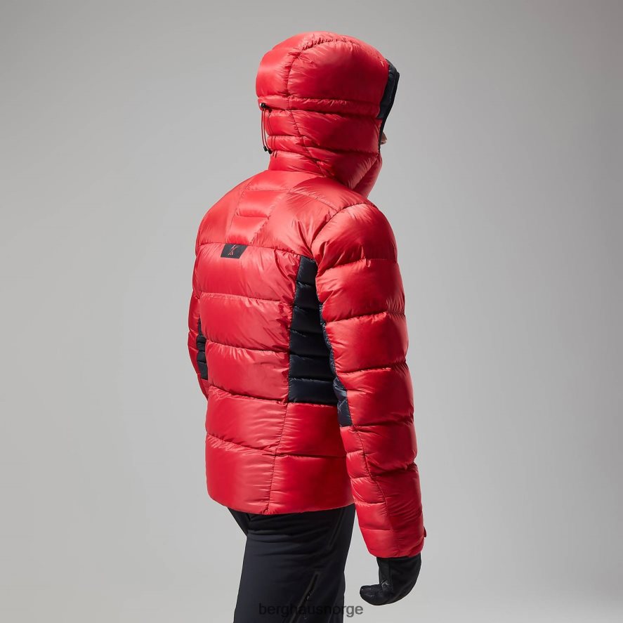 mtn arete ultra dun hettegenser Berghaus menn gojibær/kulsort F262D670 klær