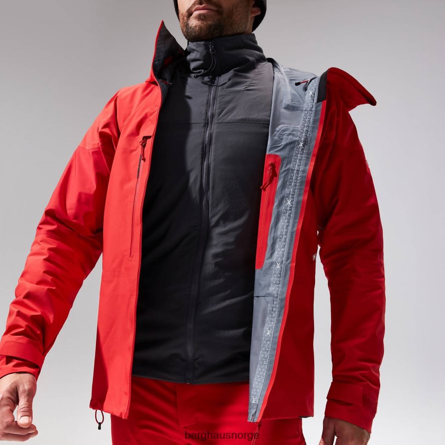 mtn guide mw hybrid jakke Berghaus menn grå/svart F262D677 klær