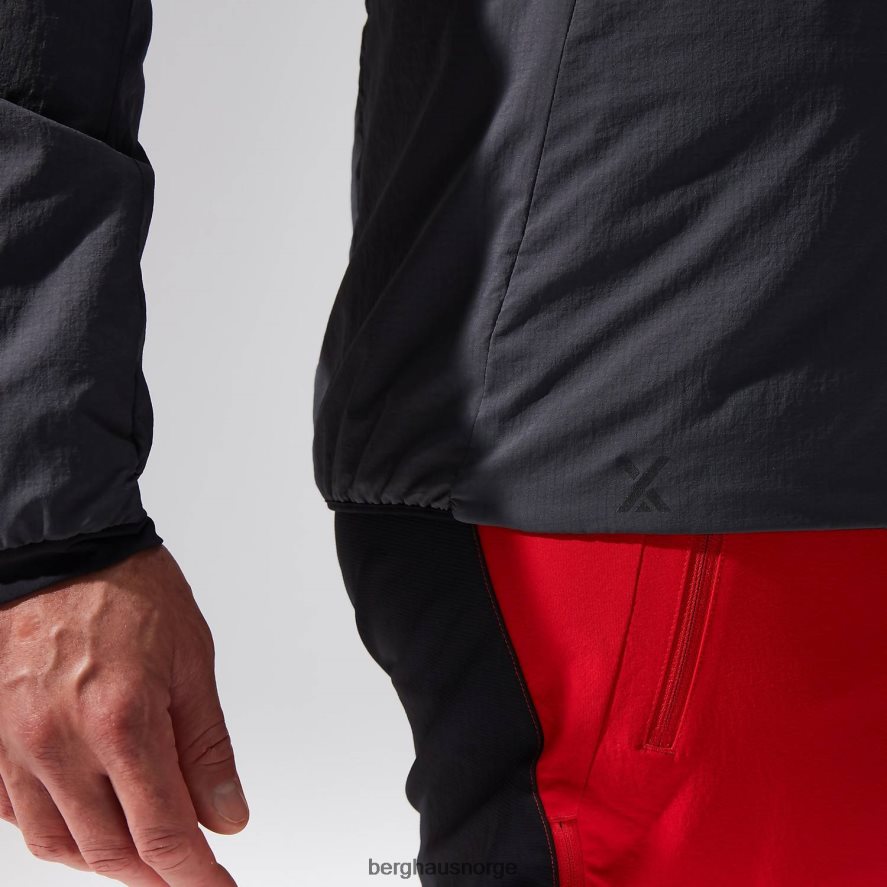 mtn guide mw hybrid jakke Berghaus menn grå/svart F262D677 klær