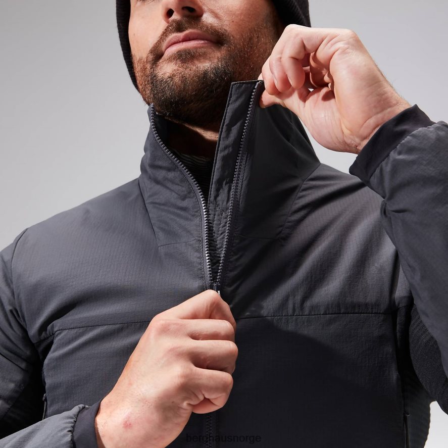 mtn guide mw hybrid jakke Berghaus menn grå/svart F262D677 klær