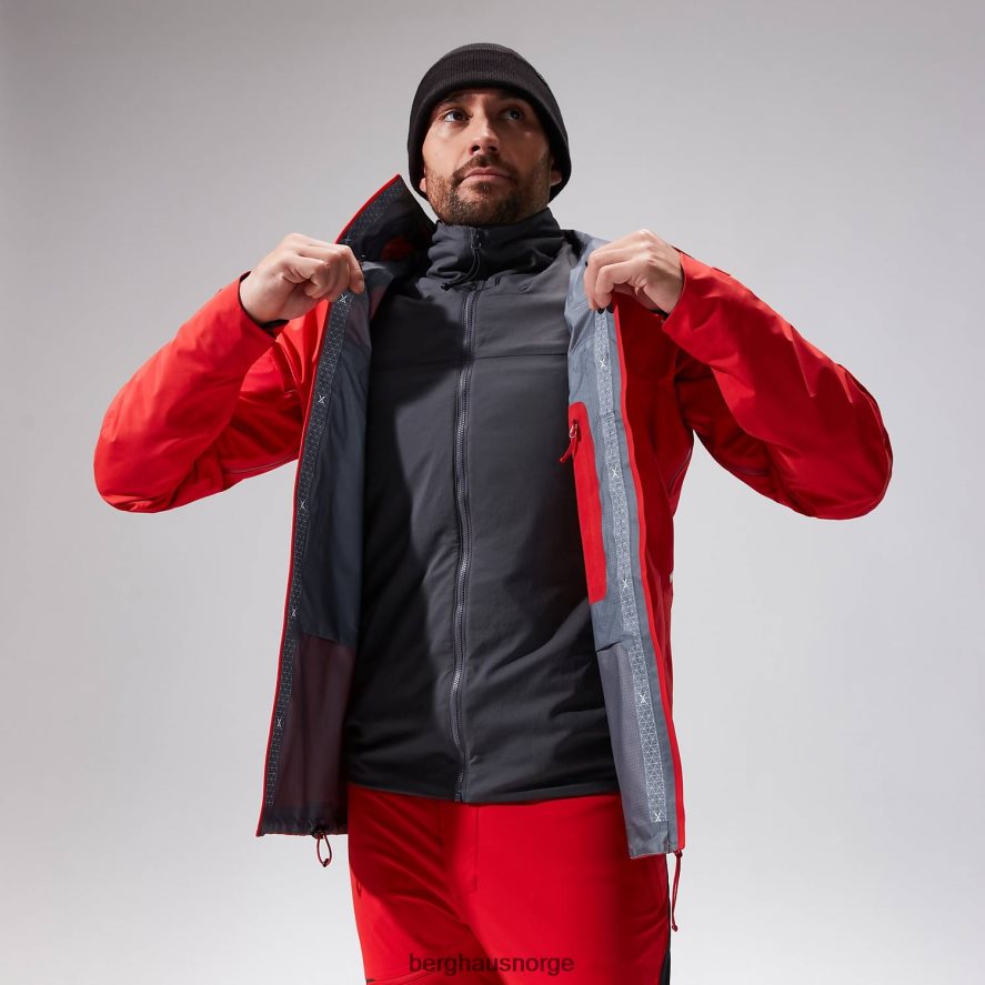 mtn guide mw hybrid jakke Berghaus menn grå/svart F262D677 klær