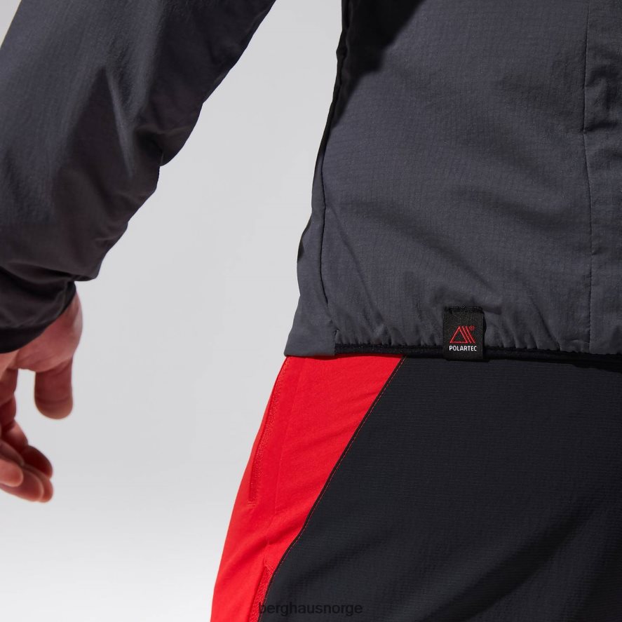 mtn guide mw hybrid jakke Berghaus menn grå/svart F262D677 klær