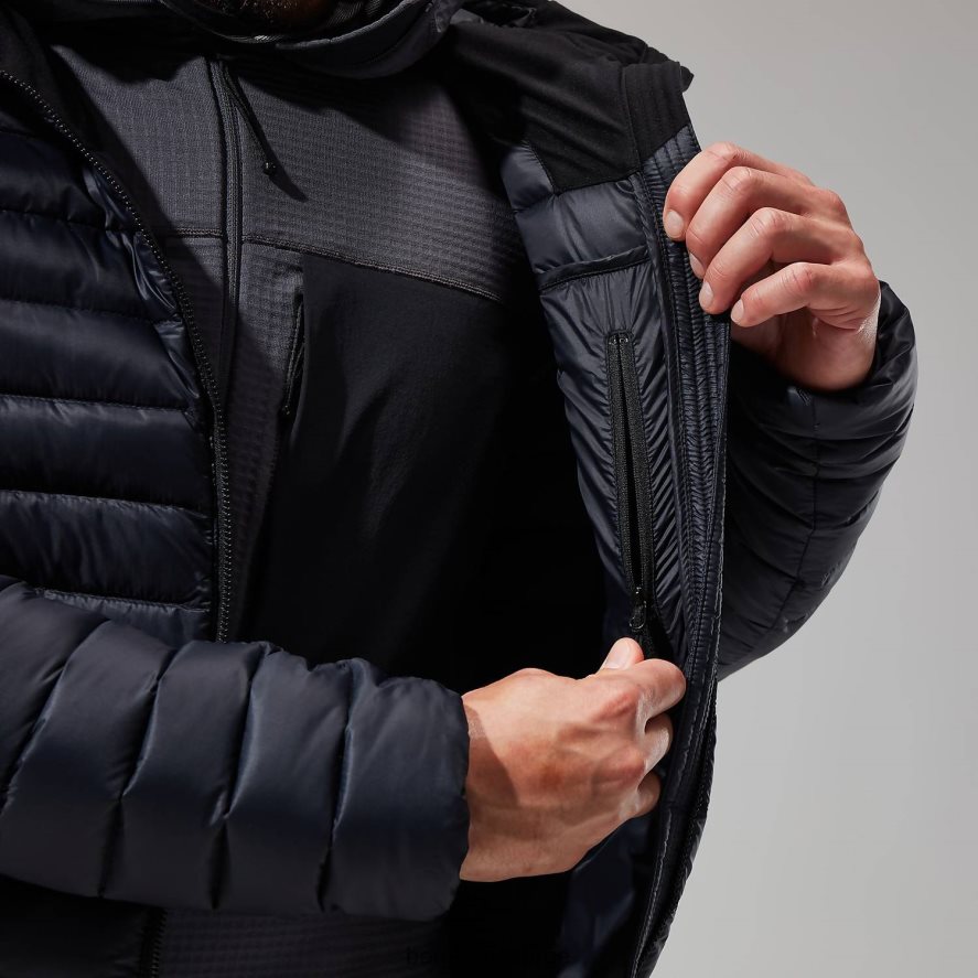 mtn seeker mw dun hettegenser Berghaus menn kulsvart F262D672 klær