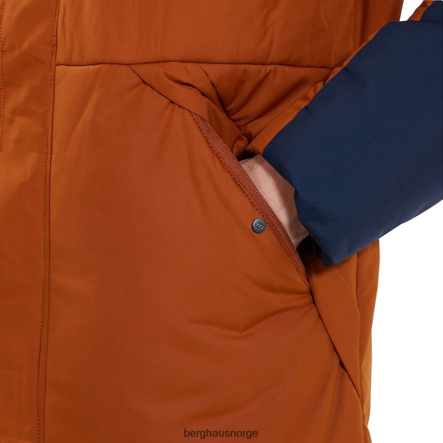 pole 21 isolert jakke Berghaus menn brun/blå F262D684 klær