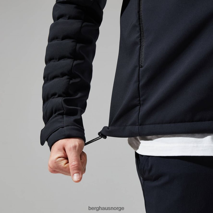 theran hybrid hettejakke Berghaus menn kulsvart F262D660 klær