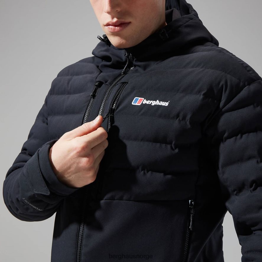 theran hybrid hettejakke Berghaus menn kulsvart F262D660 klær