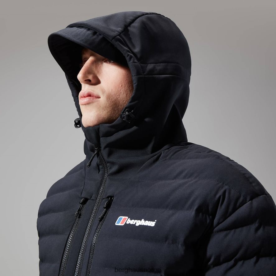 theran hybrid hettejakke Berghaus menn kulsvart F262D660 klær