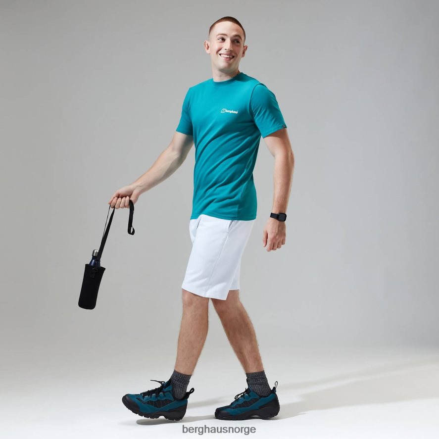 buttermere kortermet t-skjorte Berghaus menn mørk turkis F262D6201 klær
