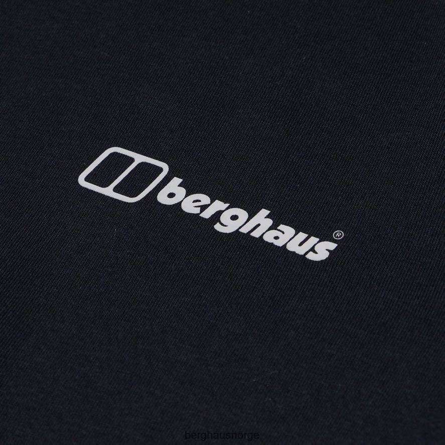 buttermere kortermet t-skjorte Berghaus menn svart F262D6200 klær