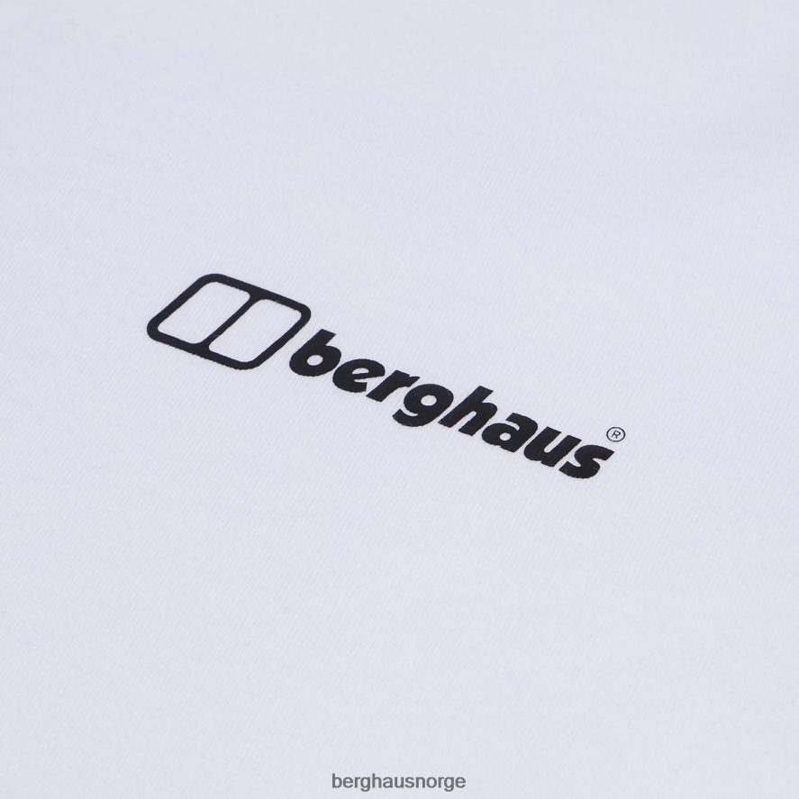 dolomittene mtn kortermet t-skjorte Berghaus menn hvit F262D6202 klær