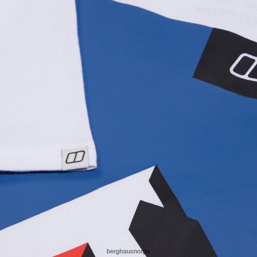 dolomittene mtn kortermet t-skjorte Berghaus menn hvit F262D6202 klær